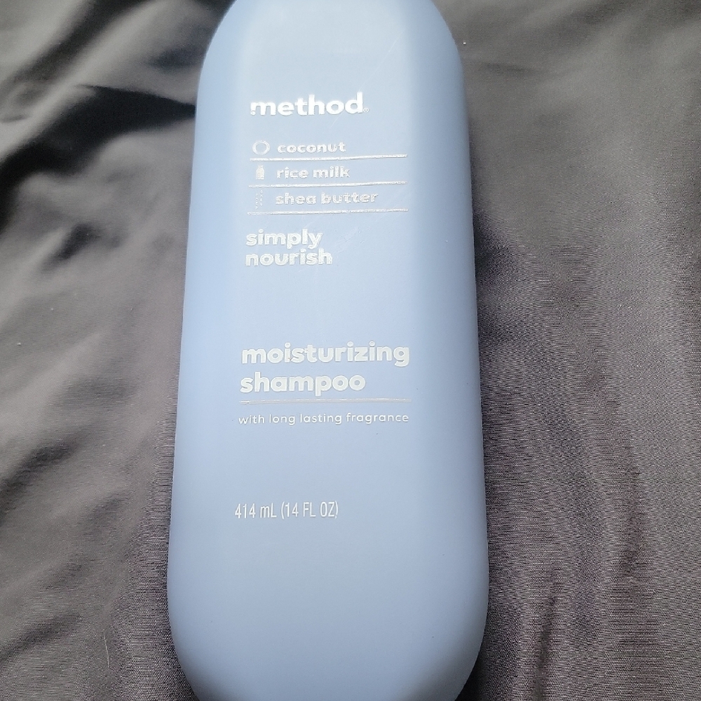 Method Simply Nourish Moisturizing Shampoo 14 Fl Oz Coconut Rice Milk Shea Butte